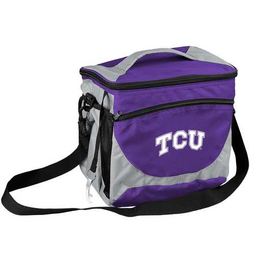 215-63: NCAA  TCU 24 Can Cooler